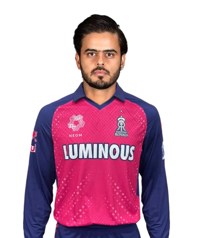 नितीश राणा IPL Career Profile & Stats - Rajasthan Royals (RR)