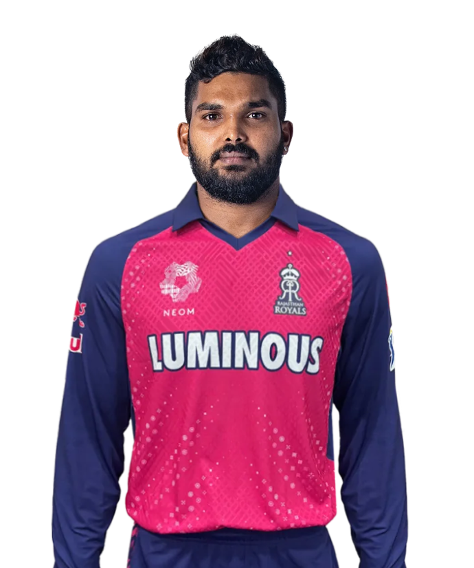 Wanindu Hasaranga IPL Career Profile & Stats - Rajasthan Royals (RR)