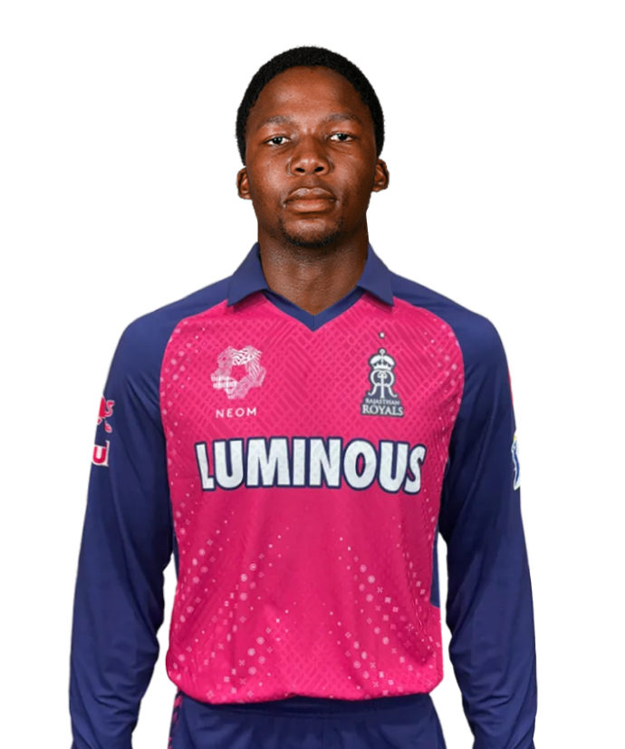 Kwena Maphaka IPL Career Profile & Stats - Rajasthan Royals (RR)